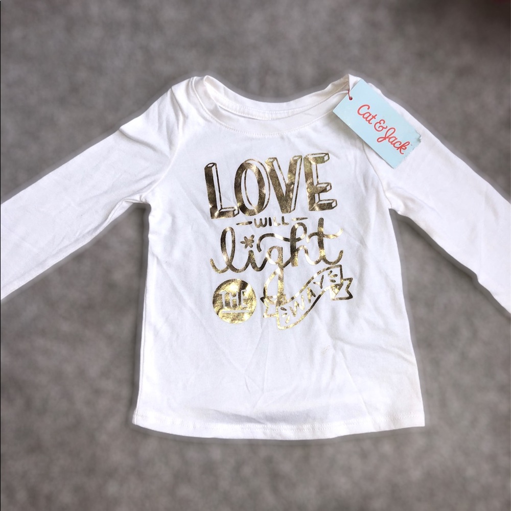 5/$25 Cat and Jack Long Sleeve Top